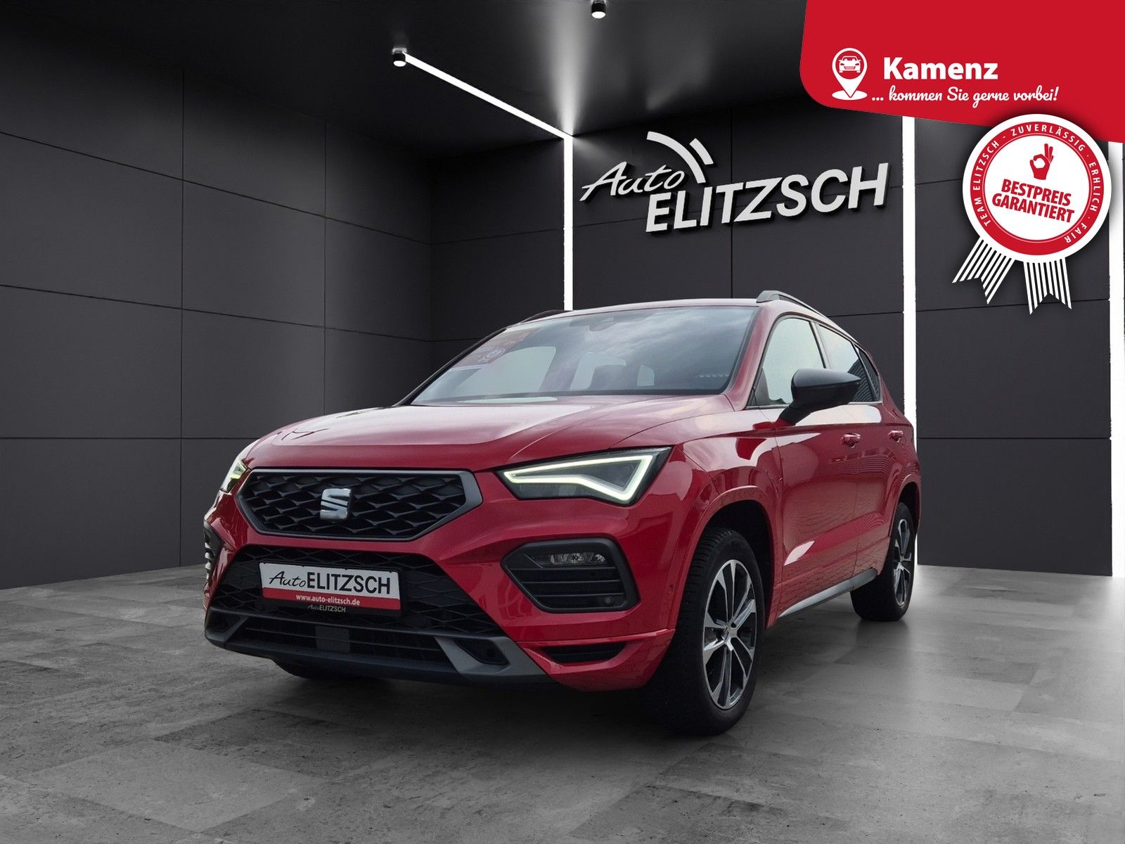 Fahrzeugabbildung SEAT Ateca TSI FR LED AHK CarPlay AID ACC RFK SHZ