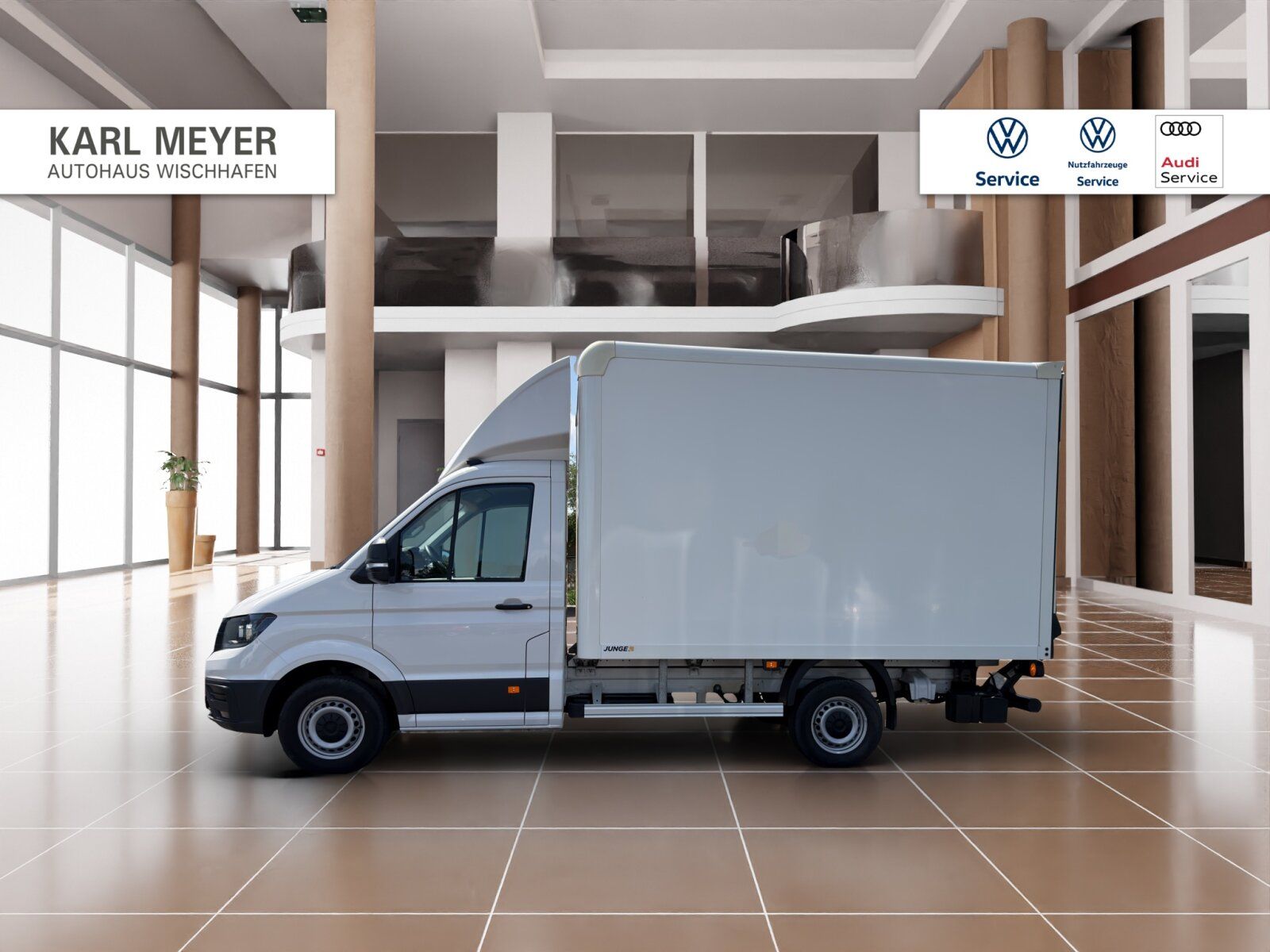 Fahrzeugabbildung Volkswagen Crafter 35 Koffer 2.0 TDI Ladebordwand
