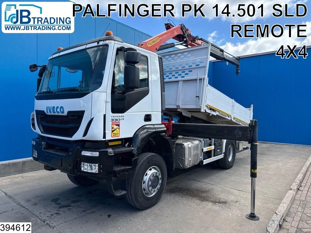 Iveco Trakker 330 4x4, EURO 6, Palfinger, Remote