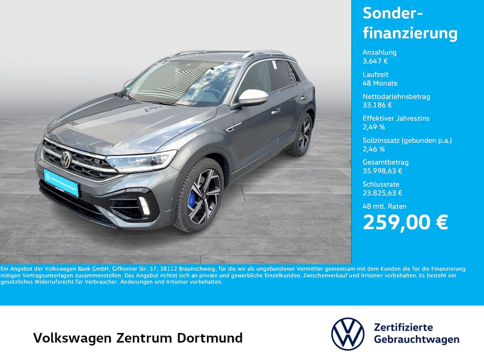 Volkswagen T-Roc 2.0 R 4X4 AKRAPOVIC CAM ACC LM18 MATRIX foto 1