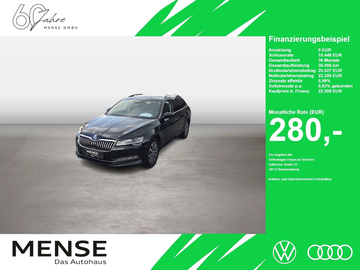 Skoda Superb Combi Style 2.0l TDI 110kW 7-Gang-DSG AHK