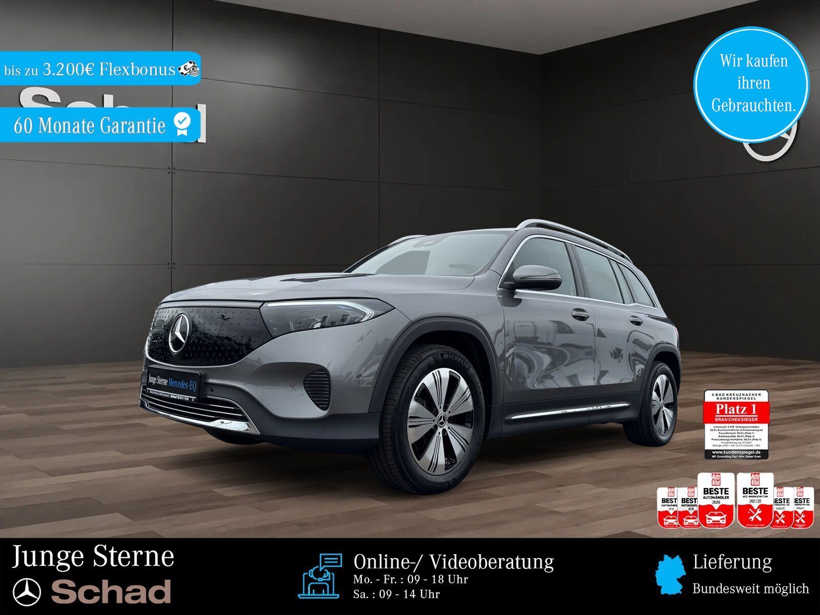 MERCEDES-BENZ EQB 350 4M PROGR. NAVI+LED+KAMERA+CARPLAY+ASSIST