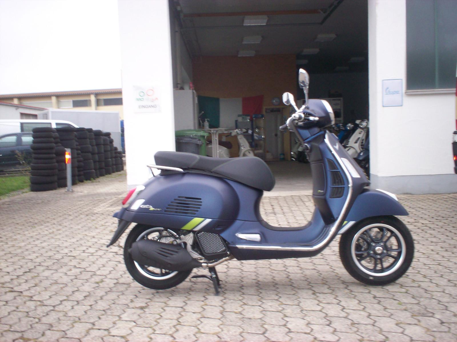 Vespa Frühlingsaktion  GTS 125 Super tech Lieferung