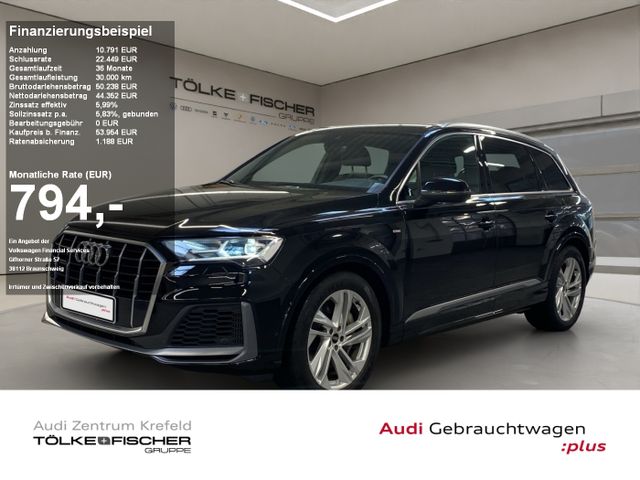 Audi Q7 55 3.0 TFSI quattro e S-Line STH SHZ SpurH