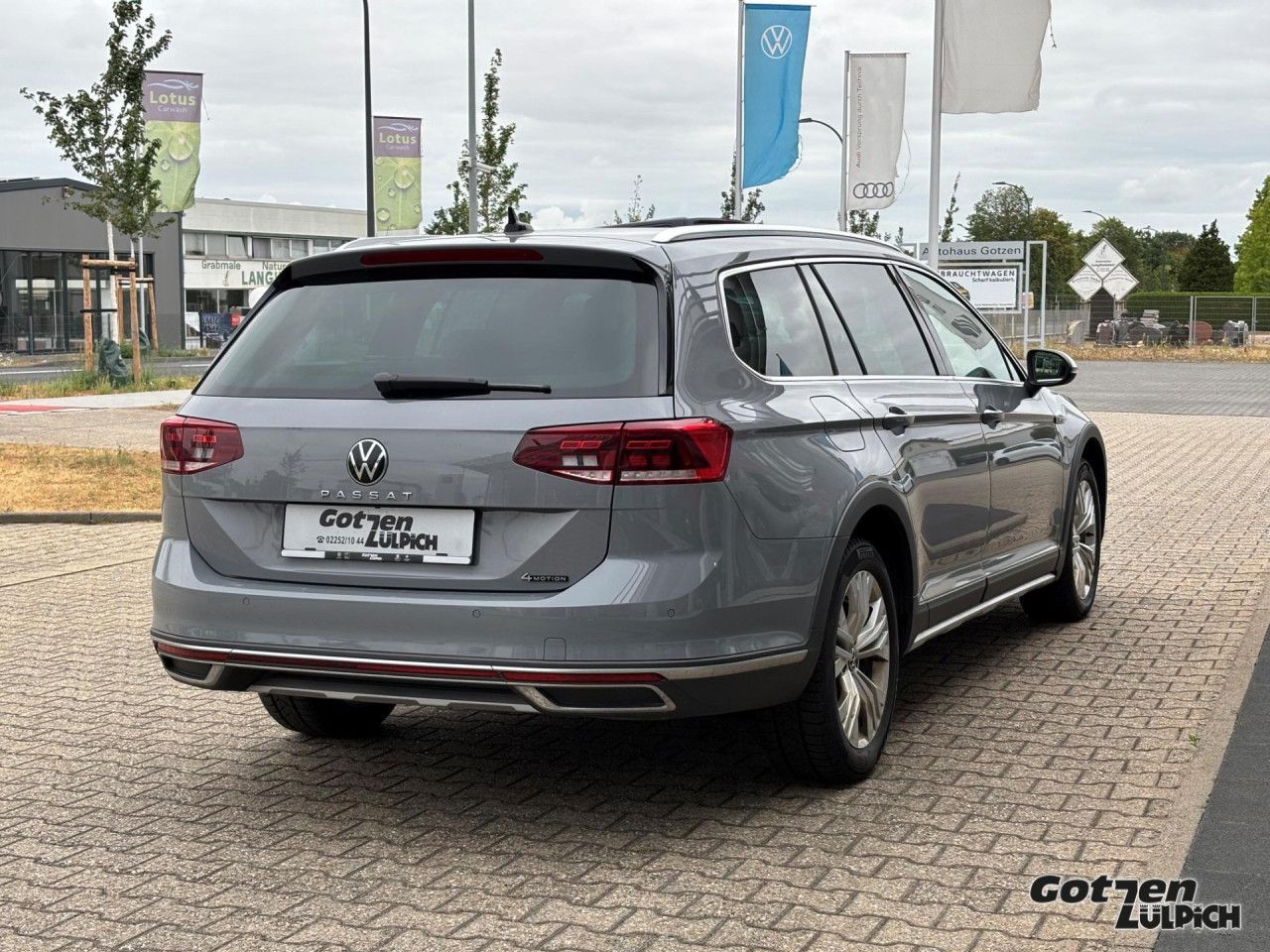 Fahrzeugabbildung Volkswagen Passat Variant Alltrack 4Motion Rear View AHK