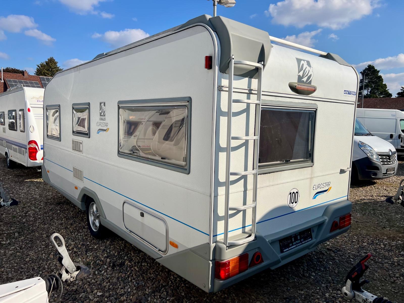 Knaus 495 TF Eurostar Klima Mover Bett Dusche Markise