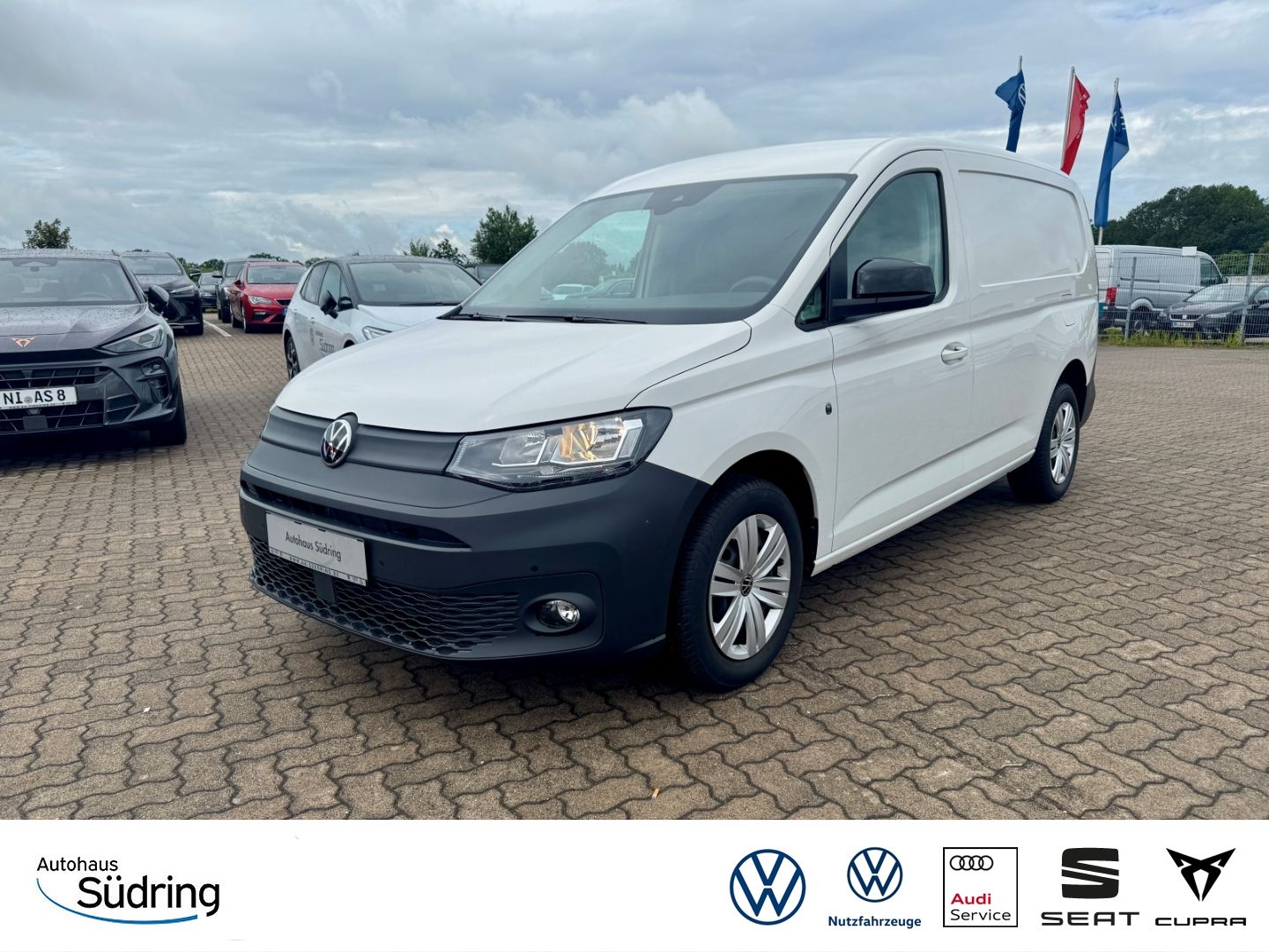 Caddy Maxi 2,0 TDI Kasten AHK Navi SHZ Rückfk.