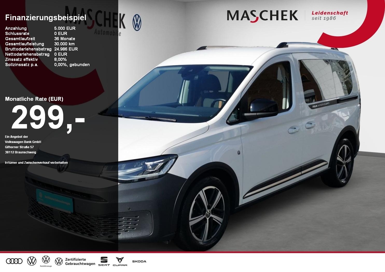 Volkswagen Caddy PanAmericana 1.5 TSI DSG Sitzh. RearView L