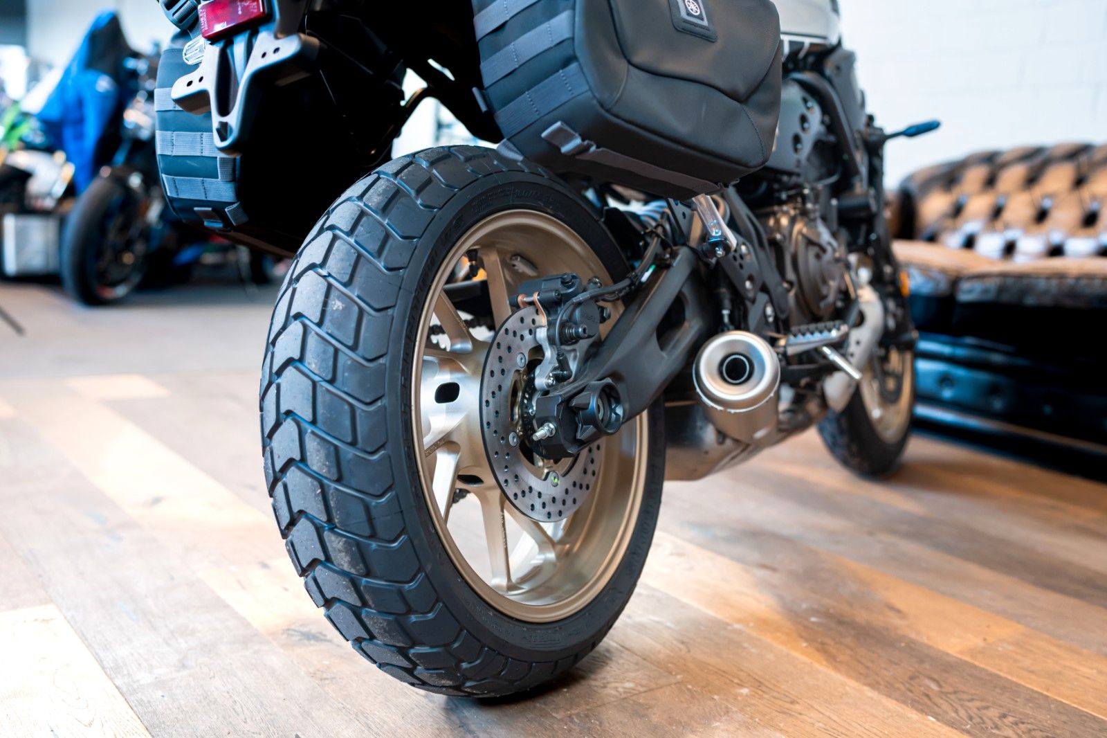 Fahrzeugabbildung Yamaha XSR 700 2023 Legacy  incl. Satteltaschen