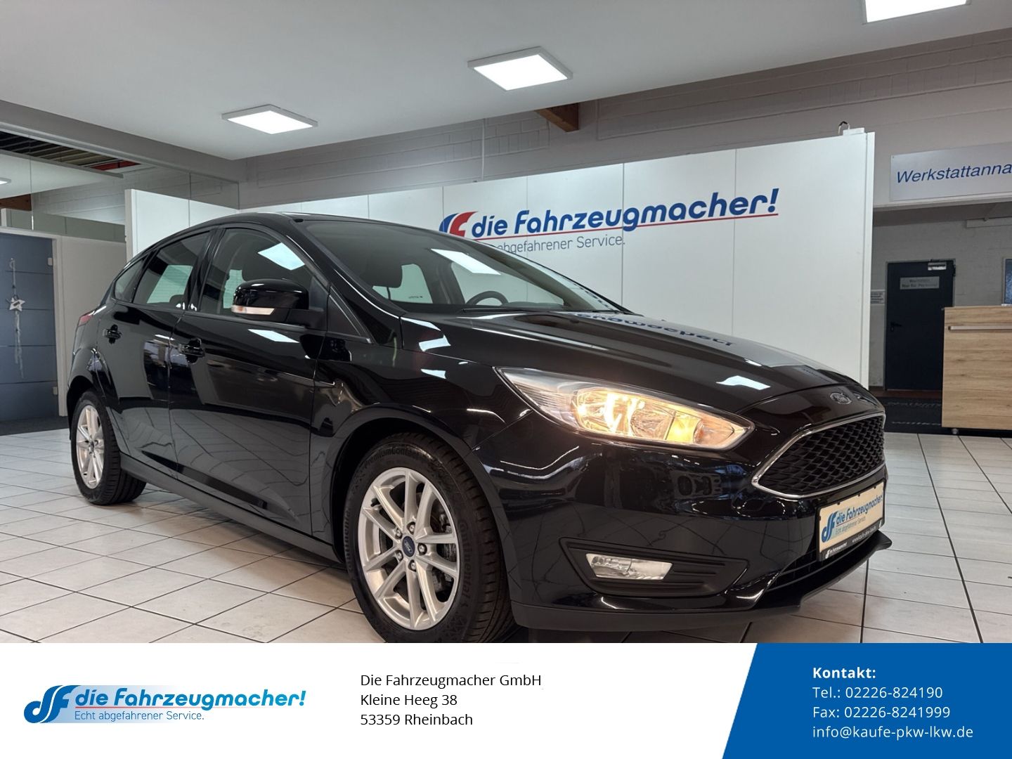 Fahrzeugabbildung Ford Focus Business CarPlay Zahnriemen neu Mehrzonenk
