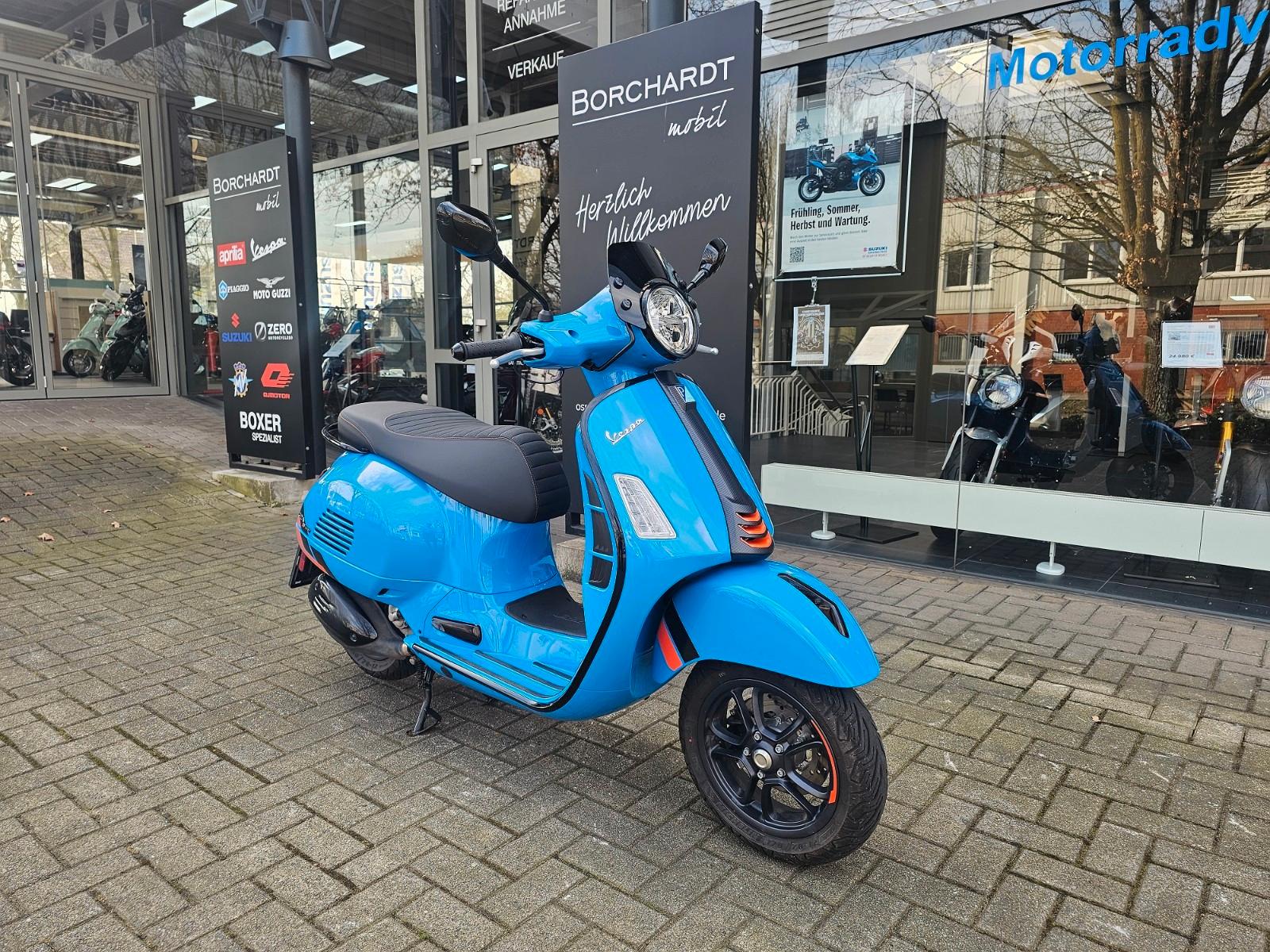 Vespa GTS310 Supersport, Heizgriffe, Flyscreen, 25 PS