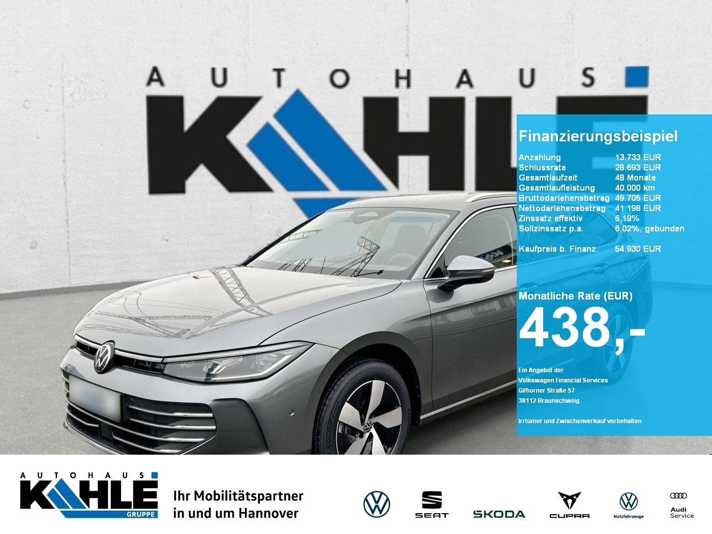 Volkswagen Passat Business 2.0 l TDI DSG CarPlay Matrix ACC