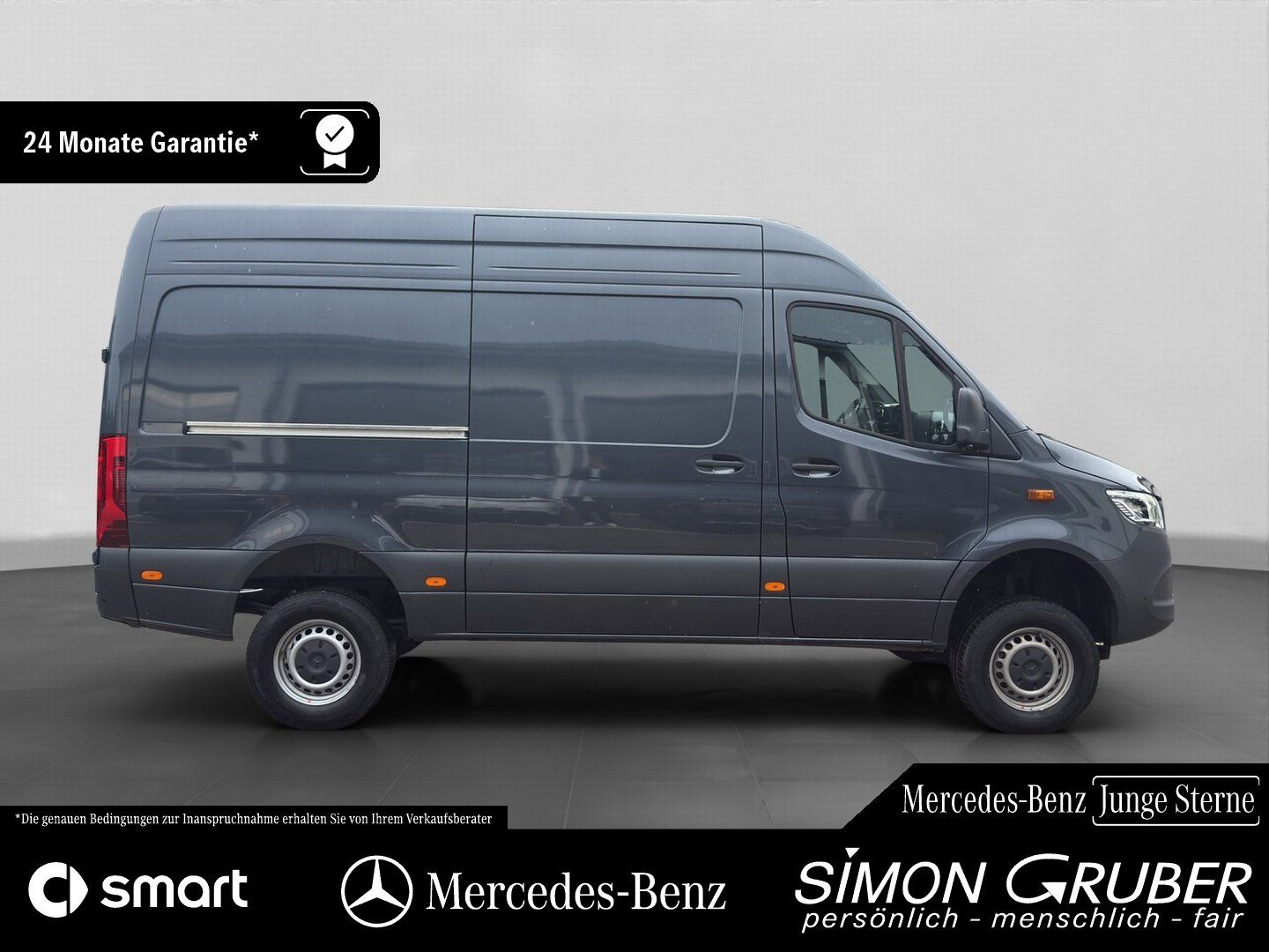 Fahrzeugabbildung Mercedes-Benz Sprinter 319 4*4 PRO hoch Standard L2H2 LED AHK