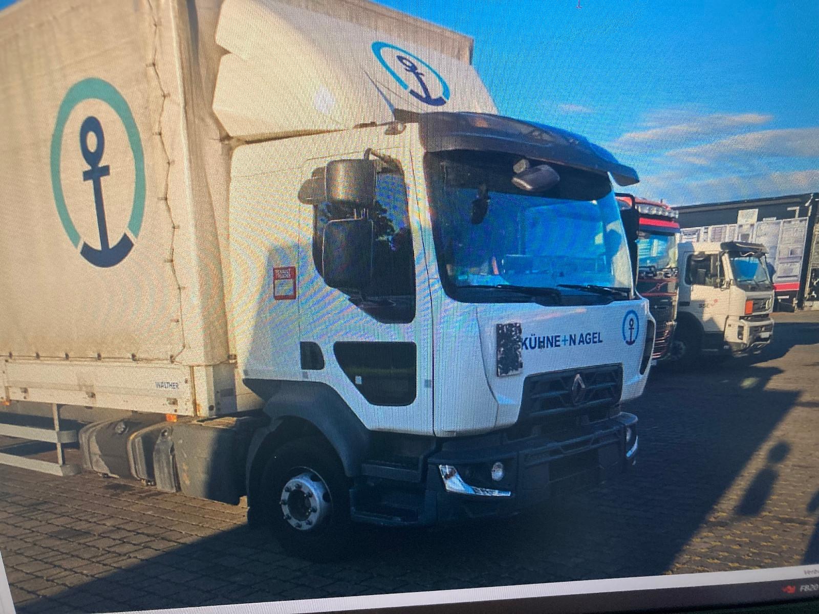 Renault D16/210 Mit Ladebordwand ERSTE HAND