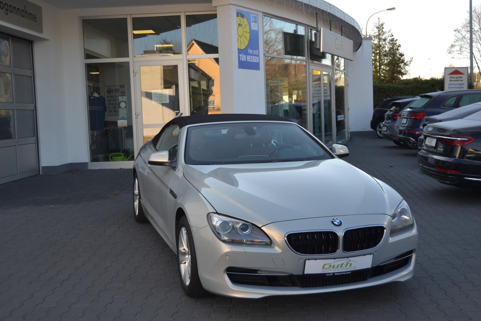 BMW 640d Cabrio -Top Ausstattung- ab 4,99% Finz