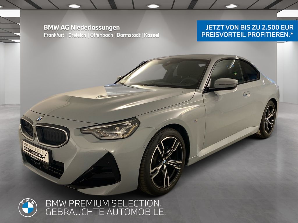BMW 218i Coupé M Sport Navi AHK Kamera HiFi LED