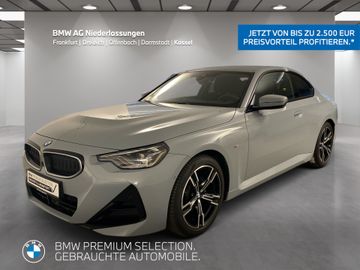 BMW Leasingangebot: BMW 218i Coupé M Sport Navi AHK Kamera HiFi LED