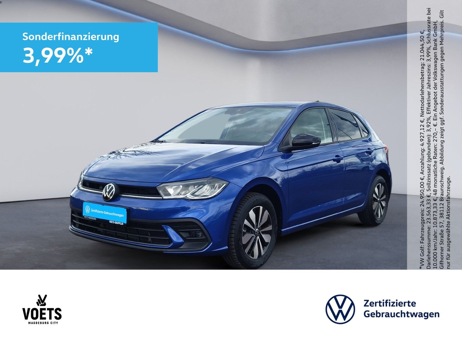 Volkswagen Polo 1.0 TSI Goal DSG+ACC+KAM+NAVI+CARPLAY