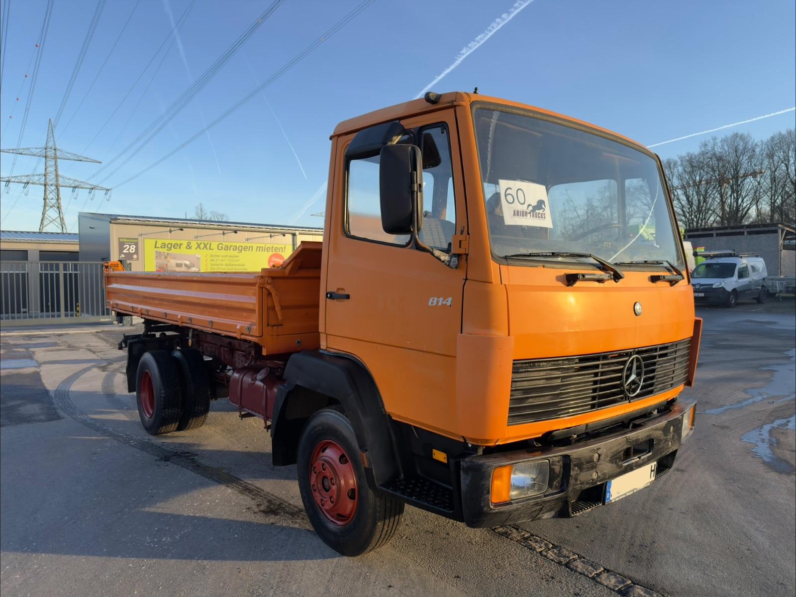 Mercedes-Benz 814 K/3Seitenkipper/HU 07.2026/H-Zulassung
