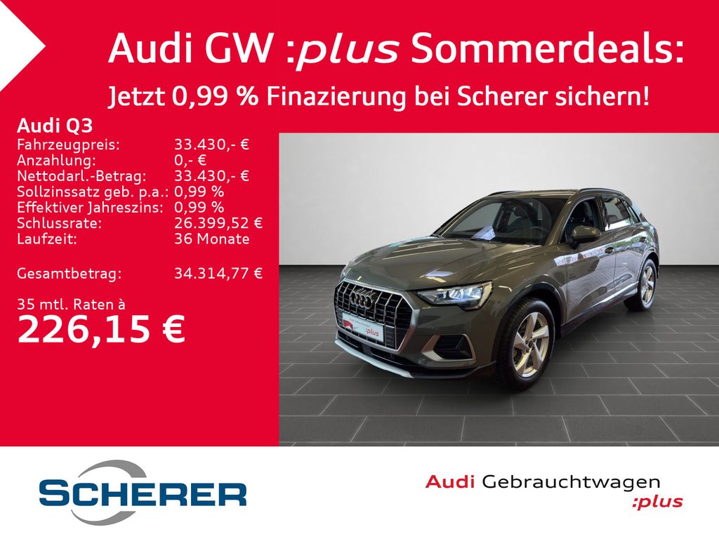 Audi Q3 SUV advanced 35 TFSI*Navi*Kamera*Soundsyst