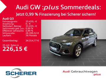Audi Leasingangebot: Audi Q3 SUV advanced 35 TFSI*Navi*Kamera*Soundsyst