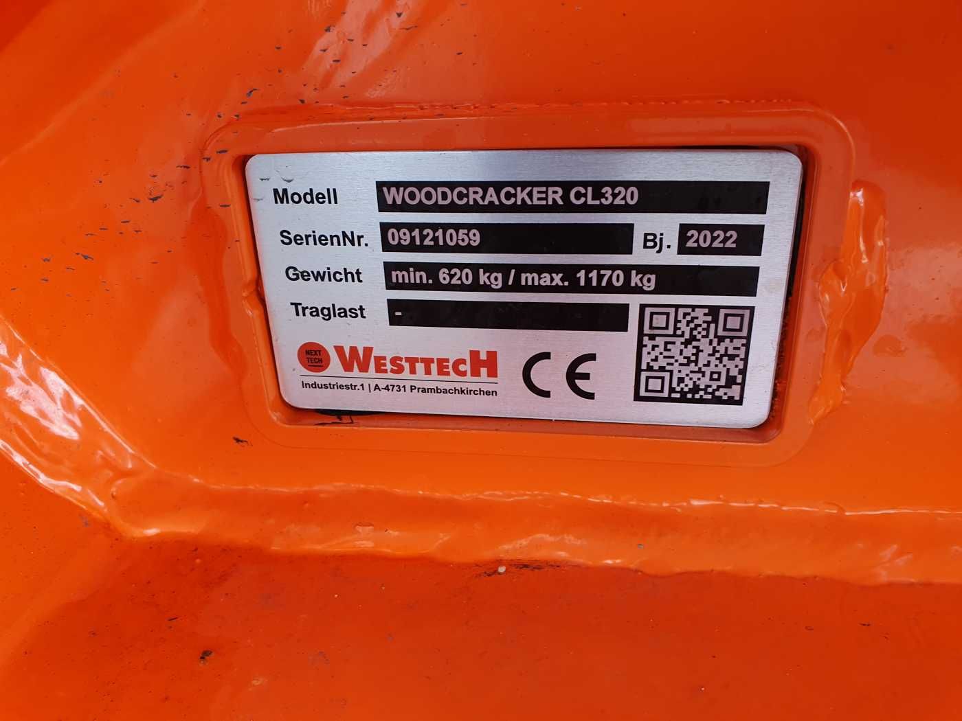 Fahrzeugabbildung Andere Westtech Woodcracker CL320 Fällgreifer 2022 DEMO