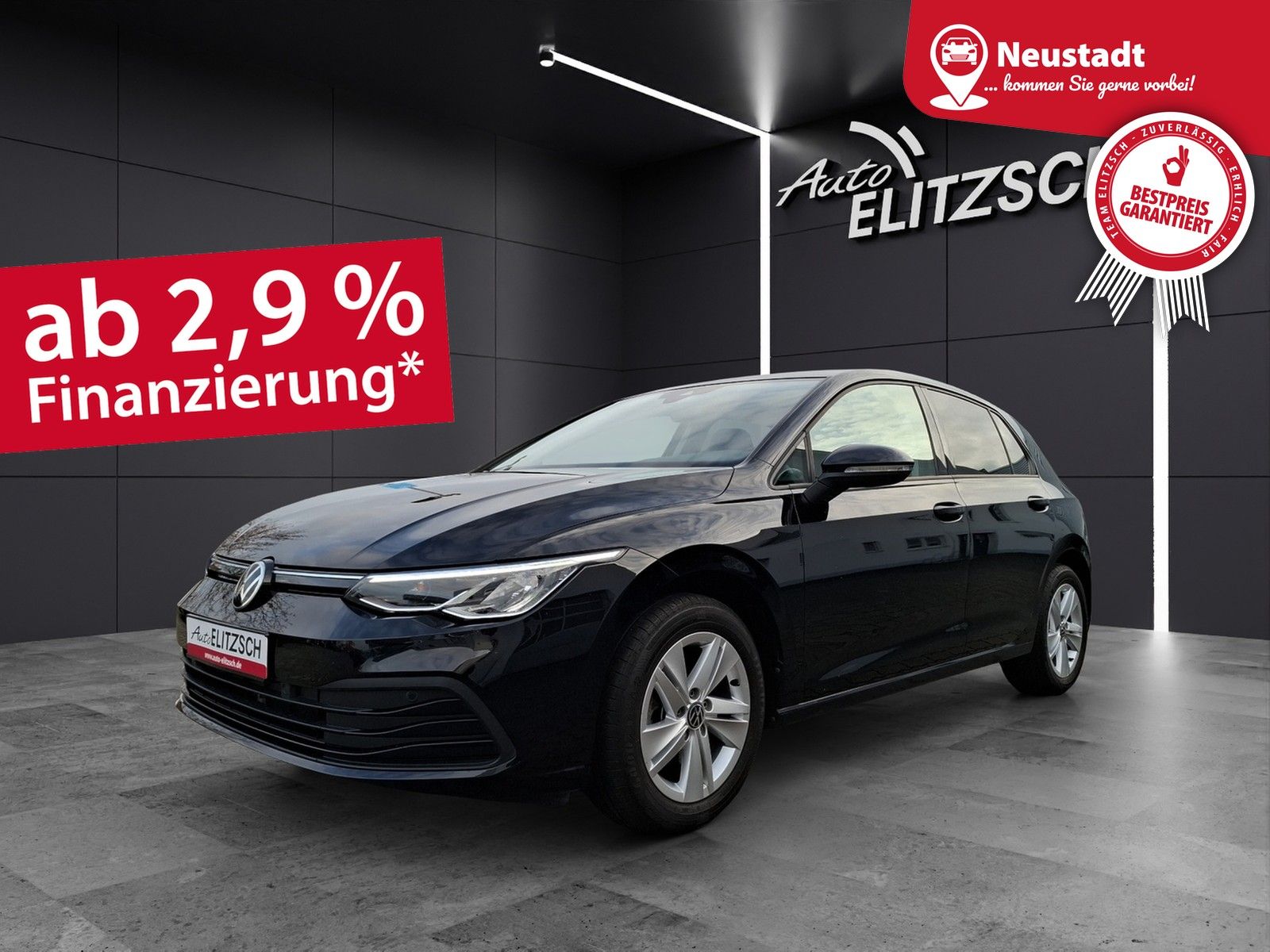 Fahrzeugabbildung Volkswagen Golf VIII TDI LED Navi ACC PDC SH