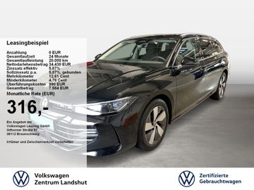 Volkswagen Leasingangebot: Volkswagen Passat Variant 2.0 TDI DSG Elegance 360 ACC AUT