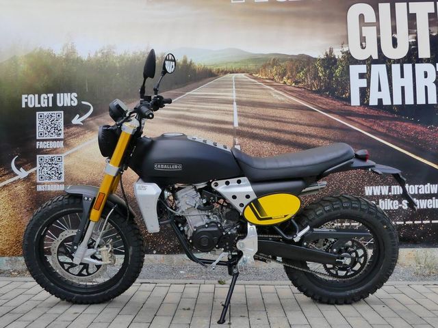 Fantic Caballero 125 Scrambler TZ Tageszulassung