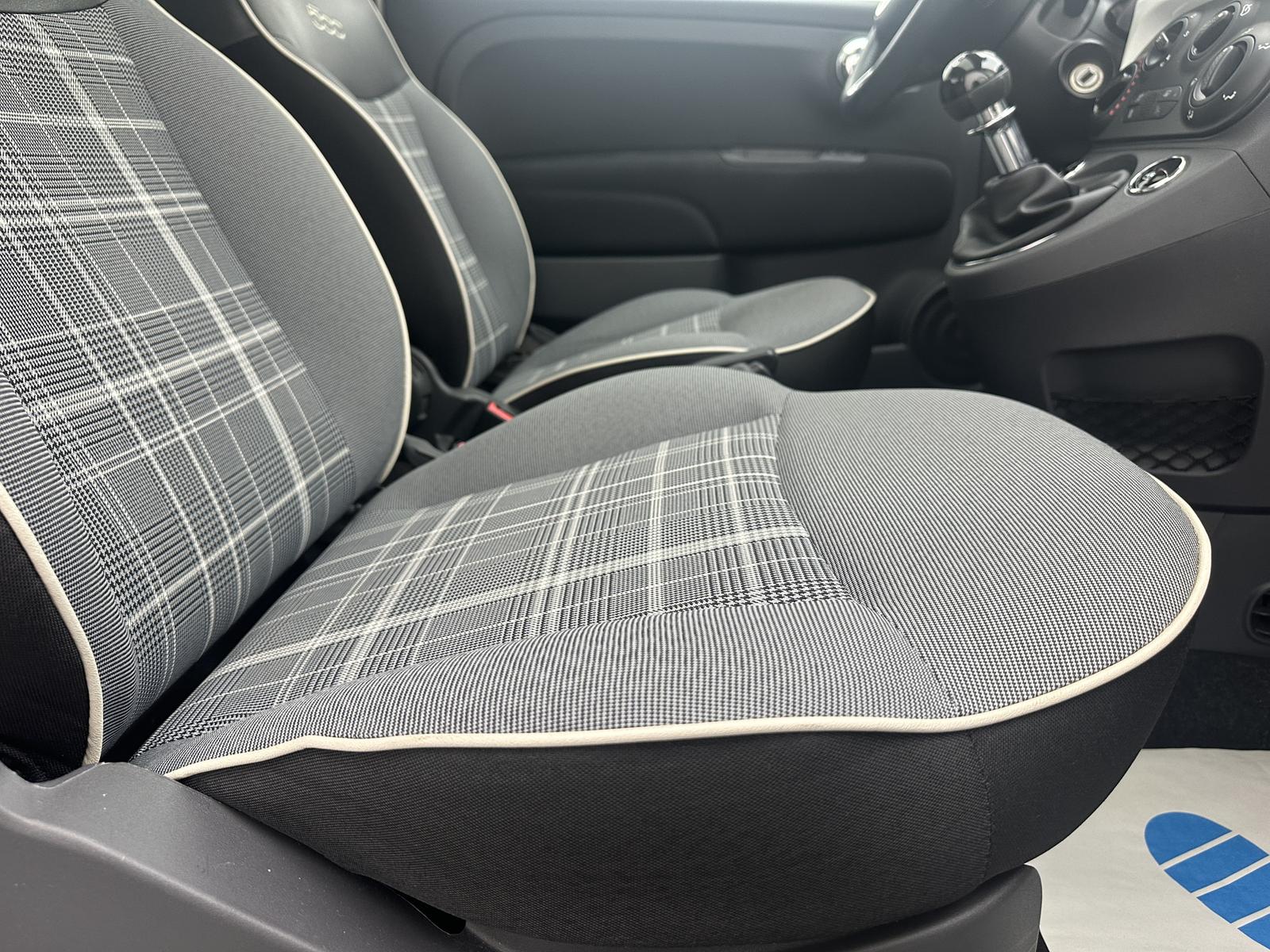 Fiat 500 Lounge "PANO-MULTI-KLIMA-PDC-ALU-TÜV NEU"