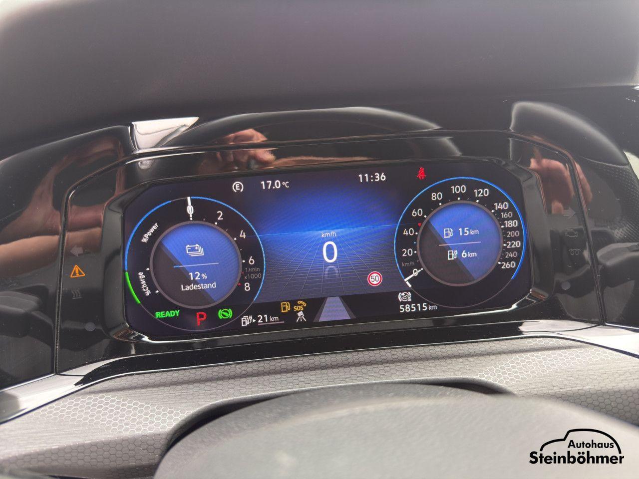 Volkswagen Golf GTE 1.4eTSI Hybrid Navi LED Sitzhzg Klima, миниатюра 18