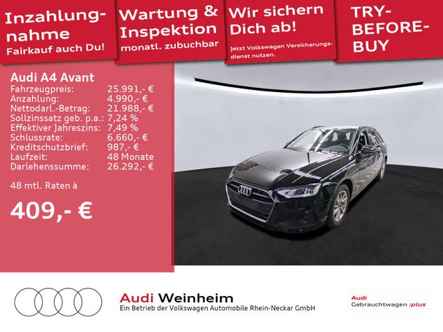 Audi A4 Avant 35 TDI LED Navi Stronic Einparkhilfe uv