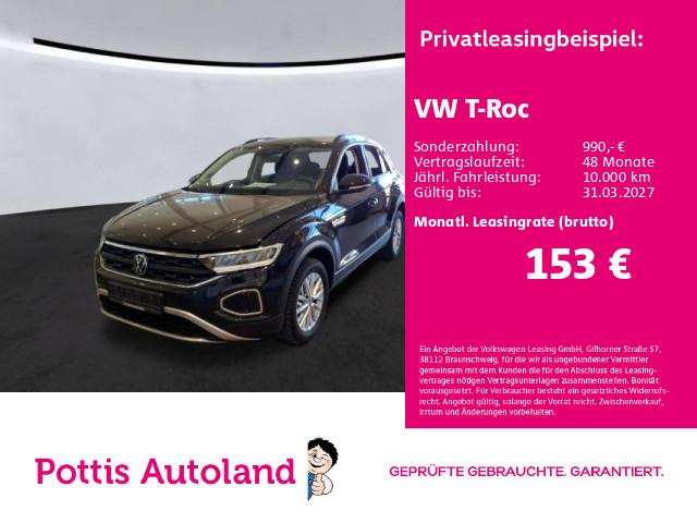 Volkswagen T-Roc 1.0 TSI LIFE NAVI KLIMA SHZG PDC