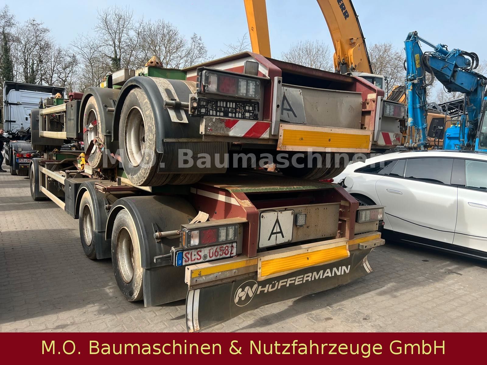 Fahrzeugabbildung Hüffermann HMA 24.80 / Muldenanhänger / 24t