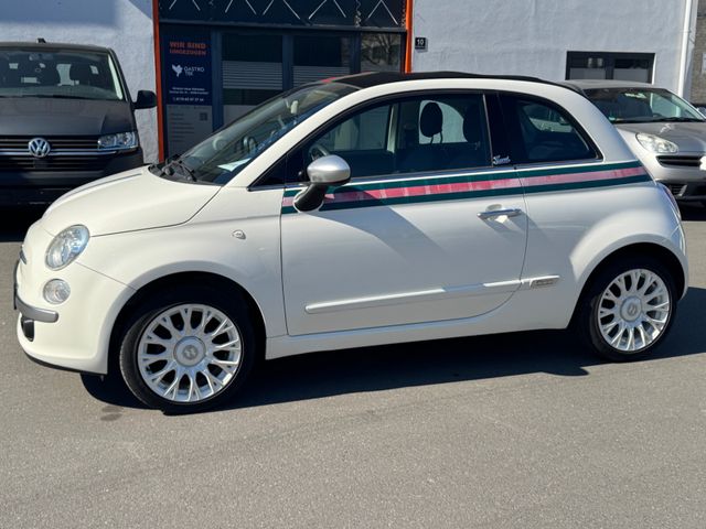 Fiat 500C*Gucci Edition*Klimaaut.*1.Hand*GUCCI Leder*