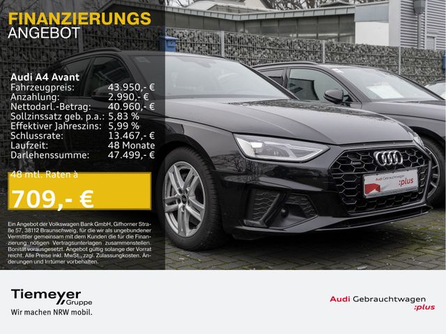 Audi A4 Avant 40 TDI Q S LINE LEDER LM18 KAMERA OPTIK