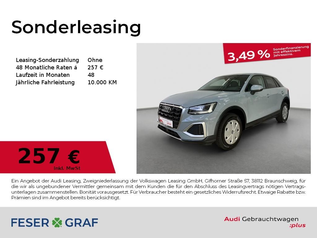 Audi Q2 30 TFSI advanced Kamera Navi