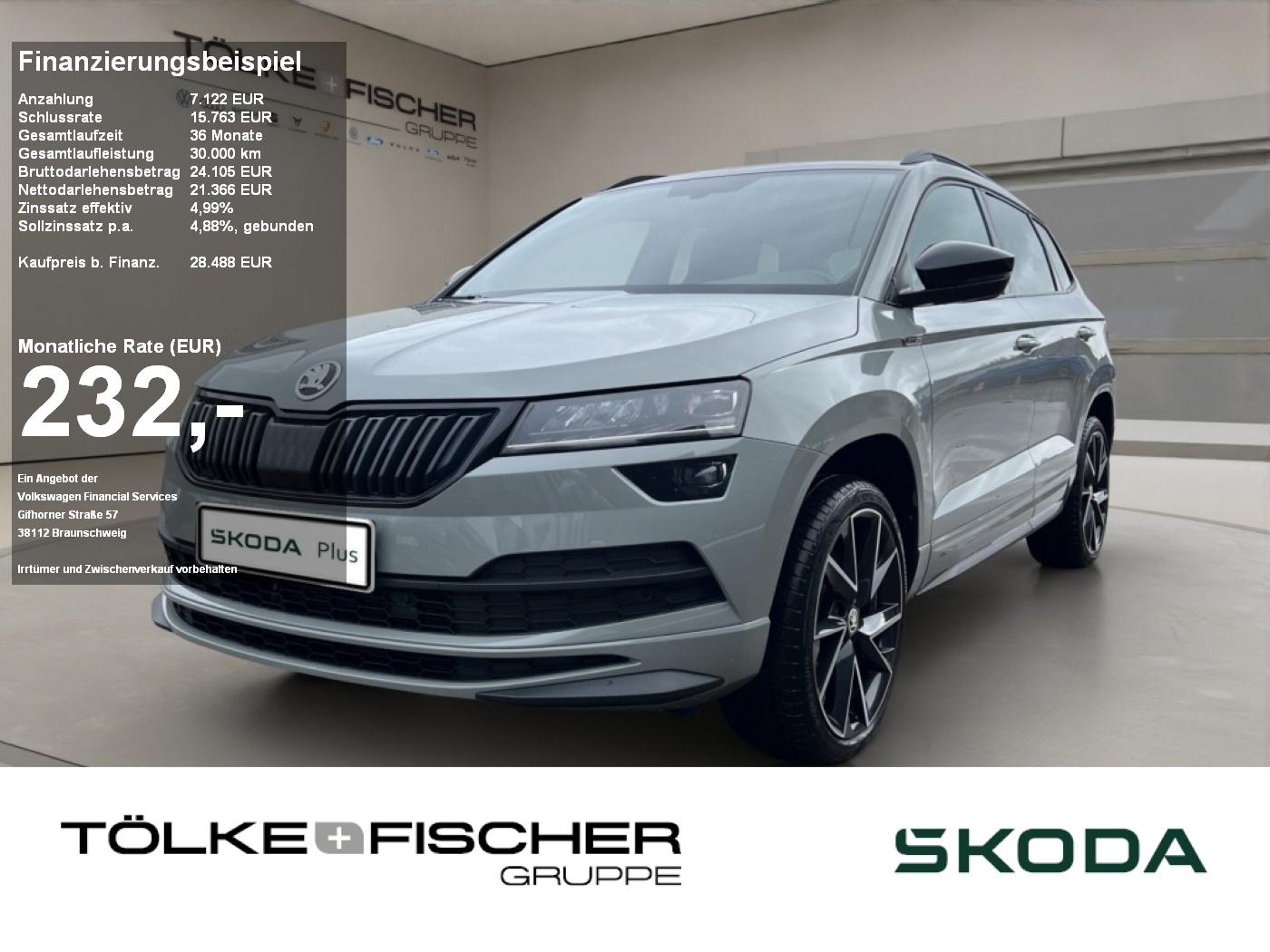Skoda Karoq 1.5 TSI ACT Sportline DCC AUT Navi Sportp.