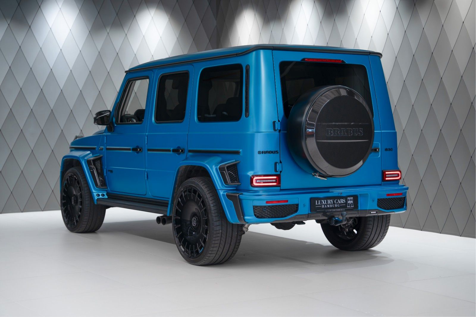 Mercedes-Benz G 63 AMG BRABUS G700 MATT BLUE BEIGE CARBON FULL foto 5