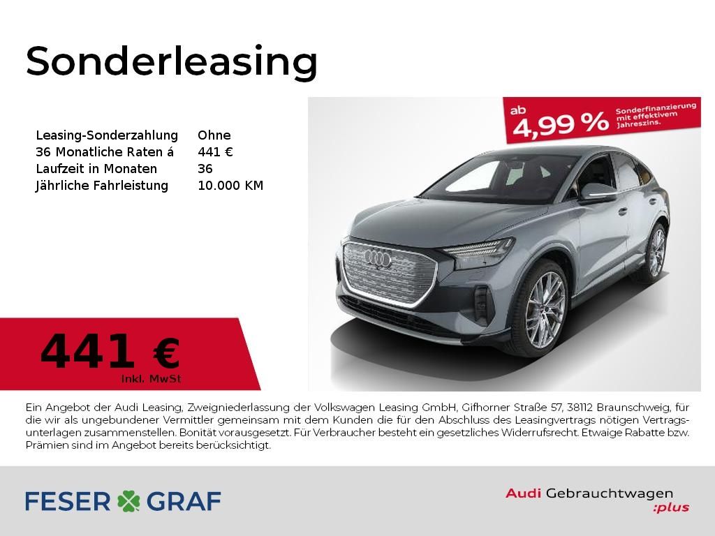 Audi Q4 Sportback e-tron 35 S line/AHK/Kamera/Matrix/