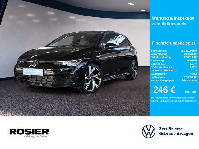 Volkswagen Golf VIII black Style R-Line 1,5 TSI STANDHZ. BT