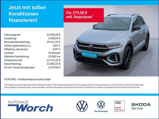 T-Roc 1.5 TSI DSG R-Line Back Style KAMERA+AHK+