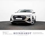 Audi E-TRON 50 S LINE BLACK PANO/HuD/MATRIX/B&O/SHZ. - mit Elektro-Antrieb: Beige, Scheckheftgepflegt