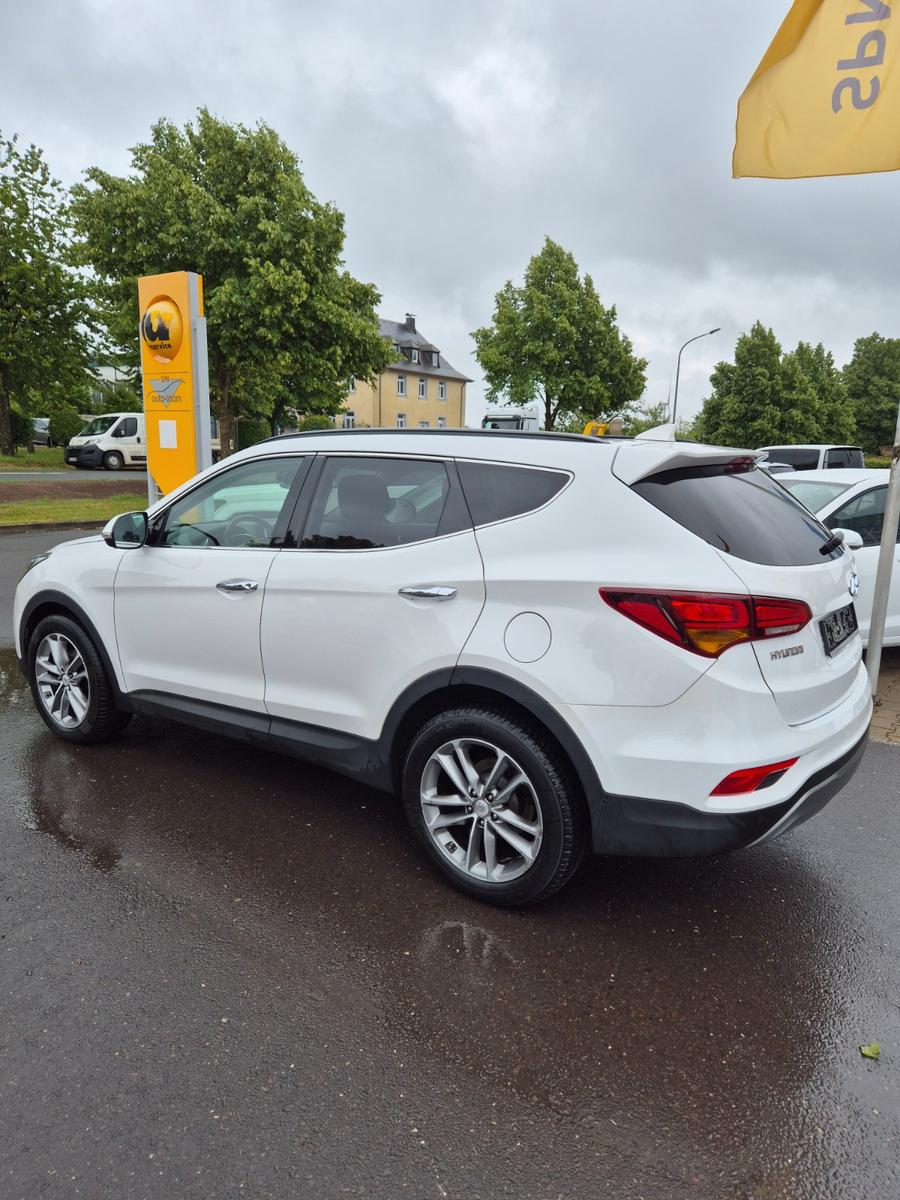Hyundai Santa Fe blue Premium 4WD Standheizung
