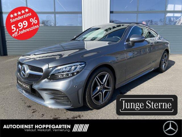 Mercedes-Benz C 180 Coupé AMG LED Navi Kamera Ambiente 18"...