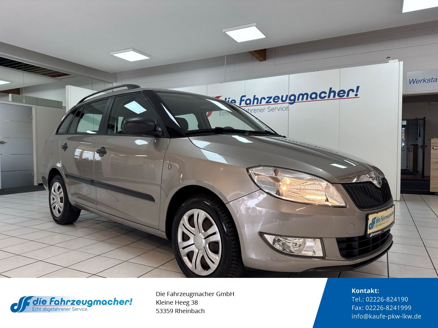 Fahrzeugabbildung SKODA Fabia Combi Cool Edition GA Klima teilb.Rücksb M