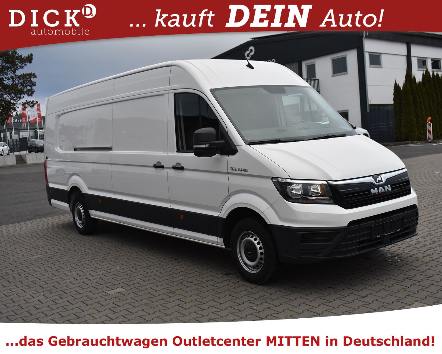 MAN TGE 3.140 L3H3 LANG >KAMERA+NAVI+APPLE+DAB+1Hand - Image 2