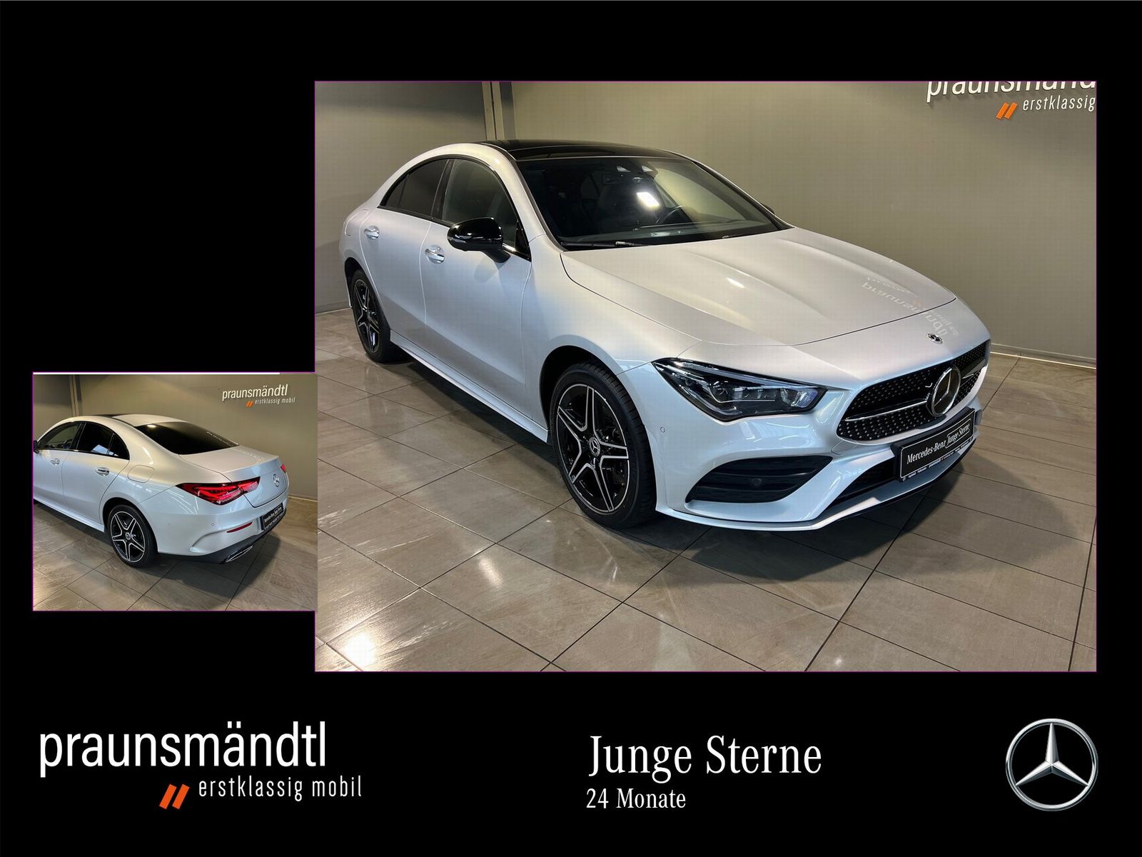 MERCEDES-BENZ CLA 250 e Cp AMG Night Dist/Pano/AHK/Kamera/360°