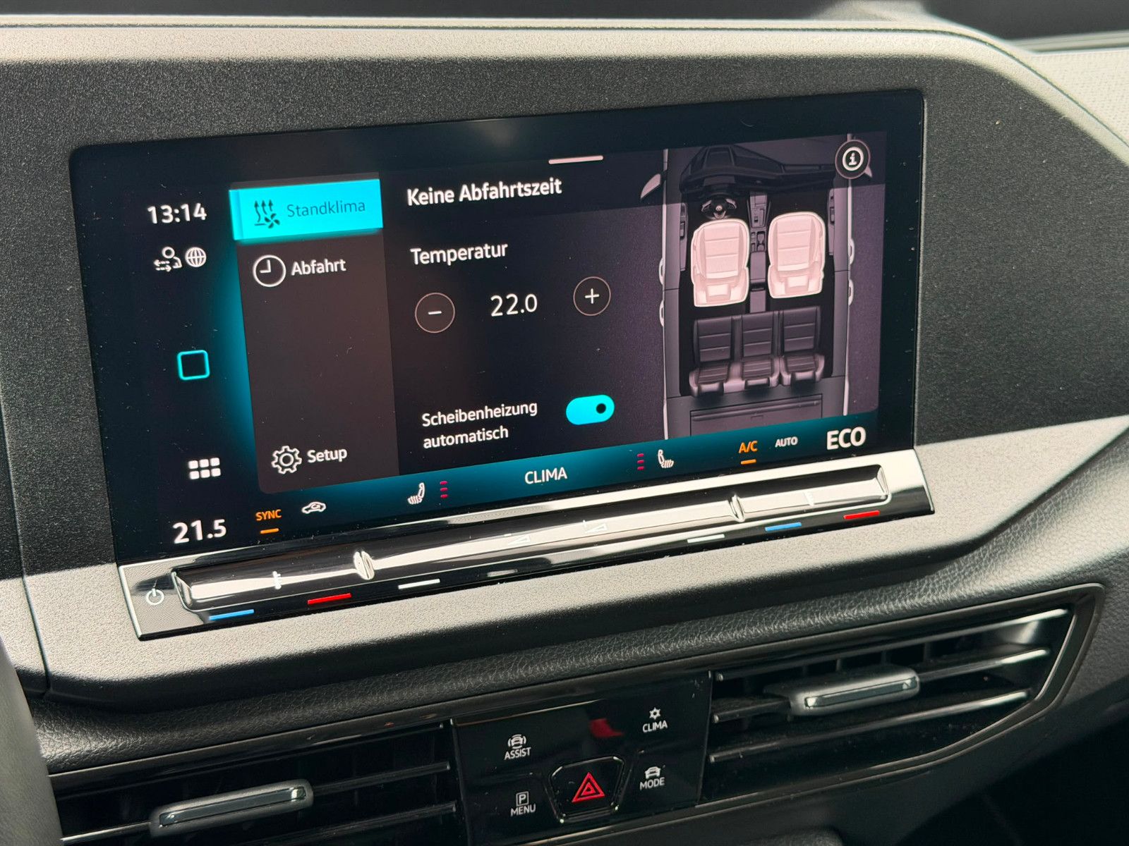 Fahrzeugabbildung Volkswagen Caddy TSI eHybrid DSG ACC LED SHZ AHK-vorb. BLIS