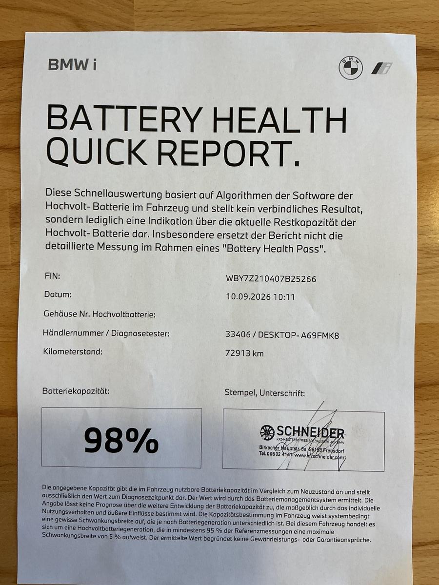 BMW i3 (94 Ah) -
